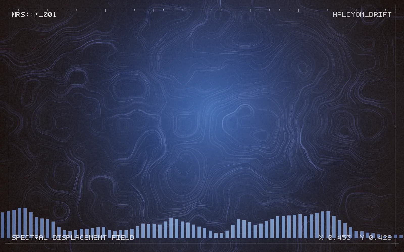 HALCYON DRIFT — Generative sound-reactive installation